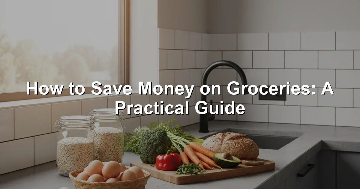 how to save money on groceries - How to Save Money on Groceries: A Practical Guide