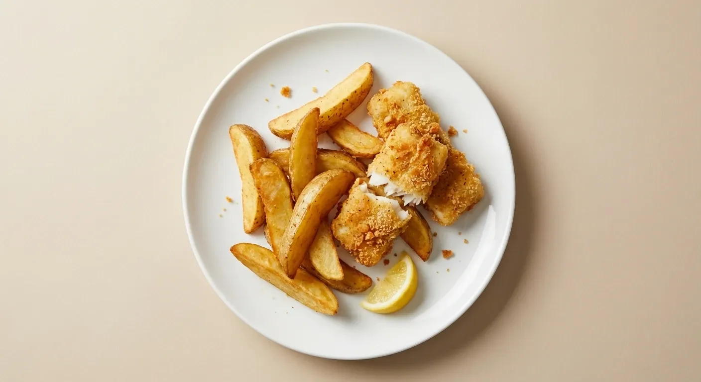 Air Fryer Fish and Chips