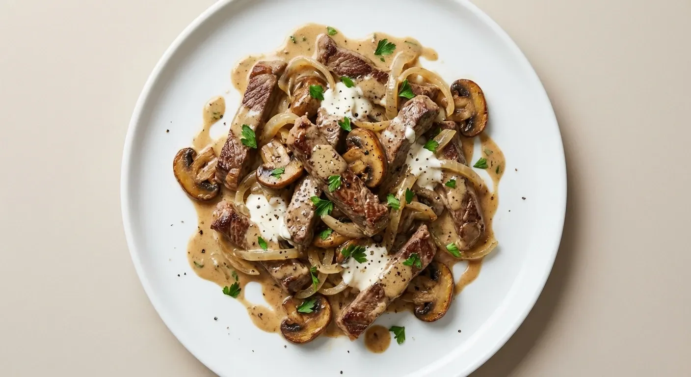 Beef Stroganoff