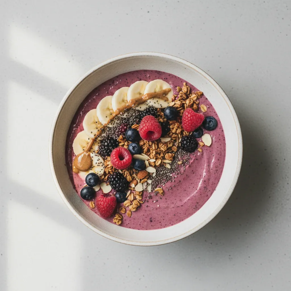 Berry Banana Smoothie Bowl