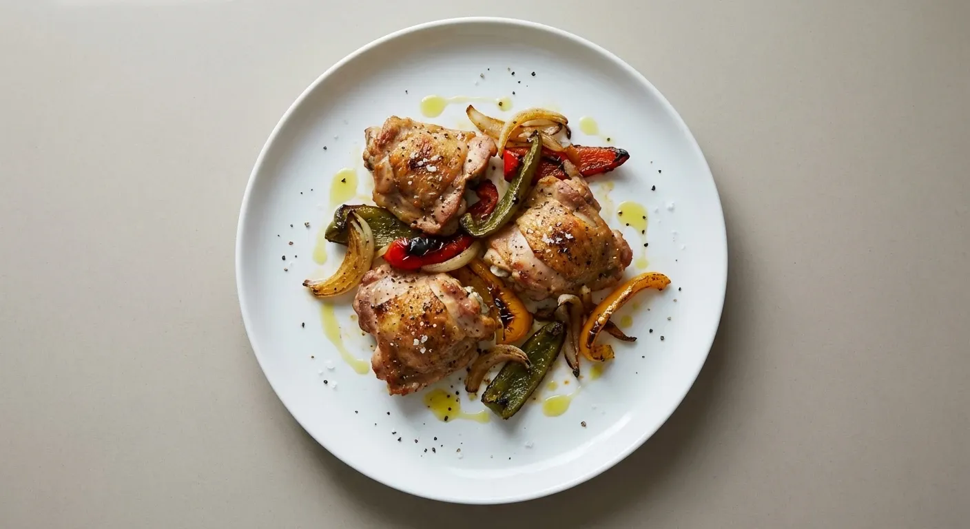 Sheet Pan Chicken Fajitas