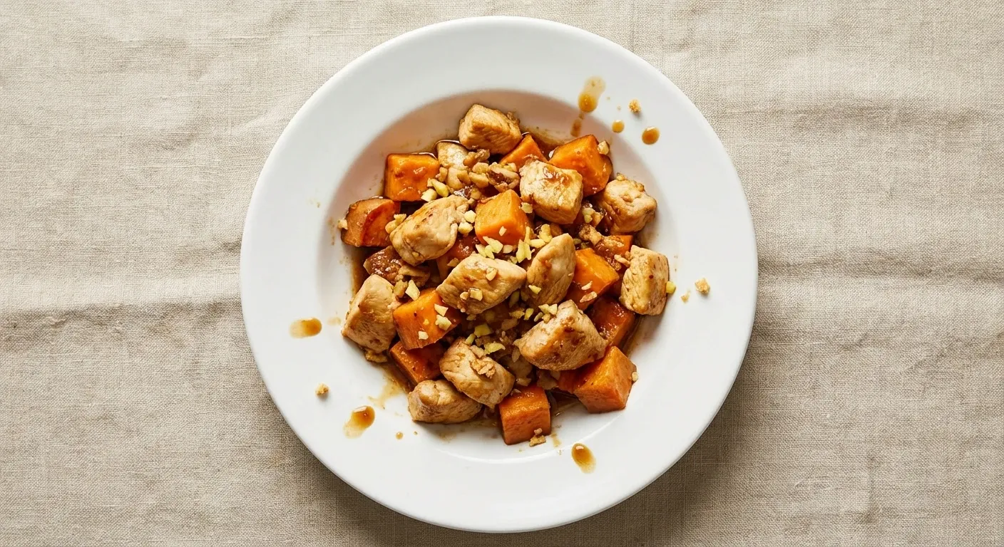 Chicken and Sweet Potato Hachis