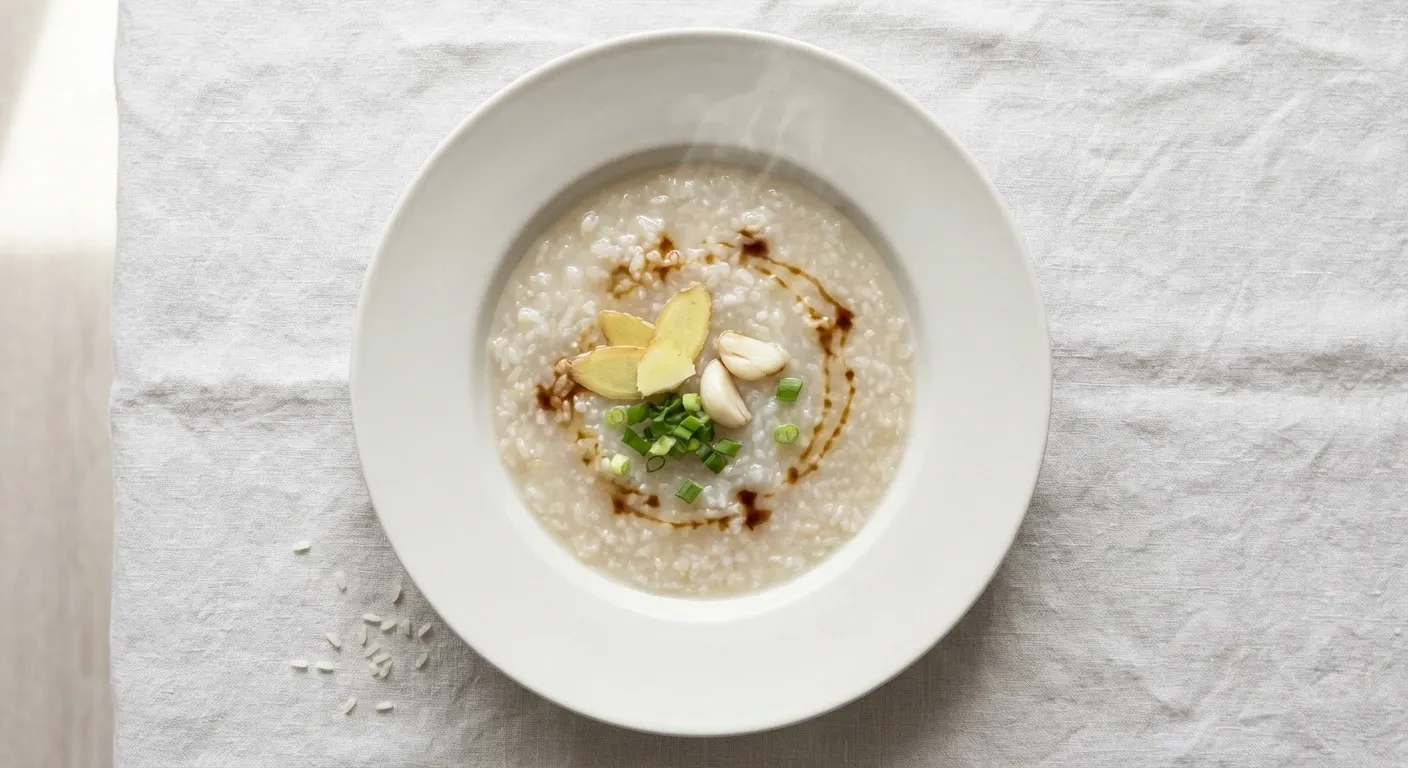 Basic Congee (Chinese Rice Porridge)