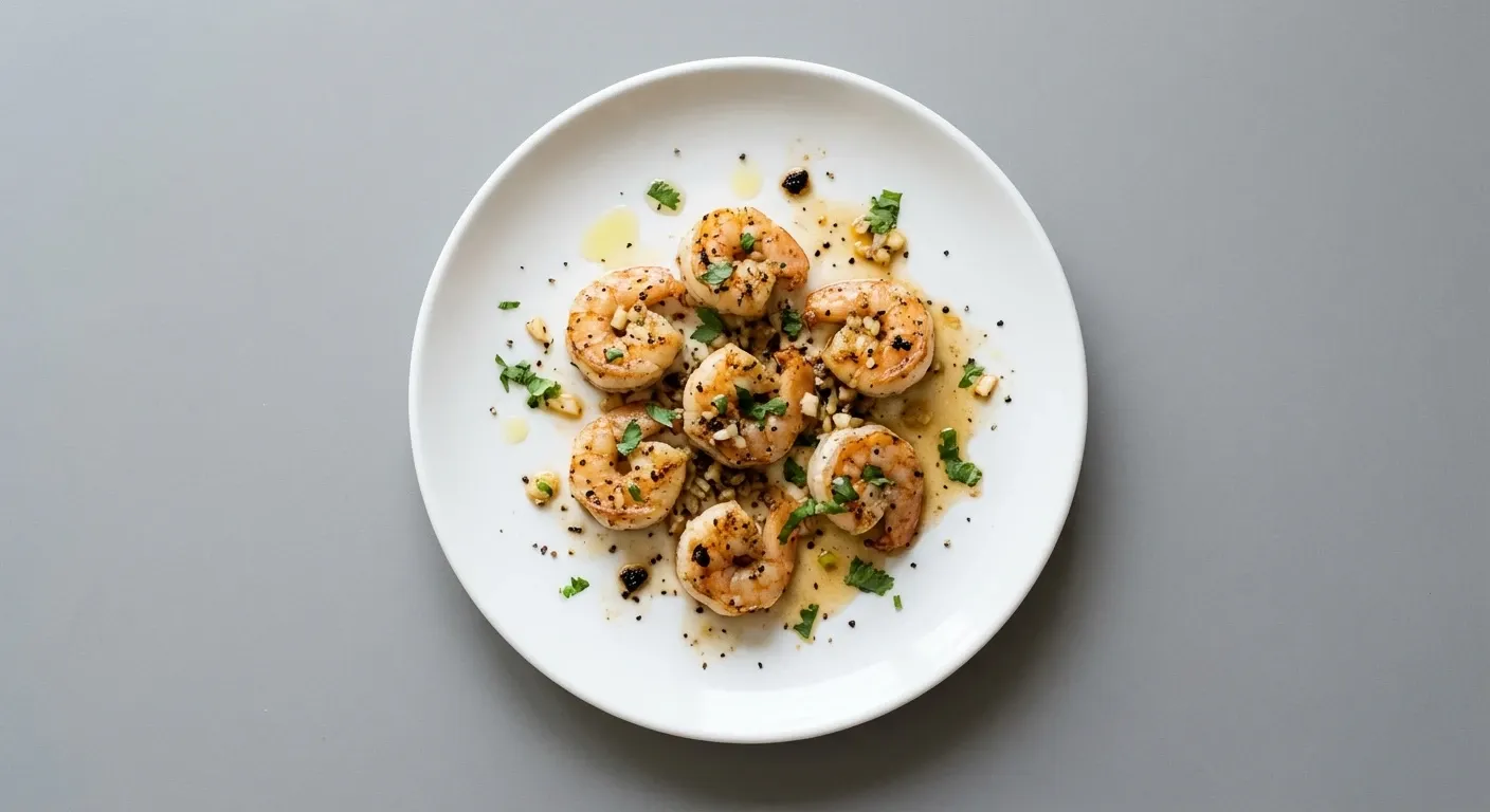 Garlic and Pepper Sautéed Shrimp
