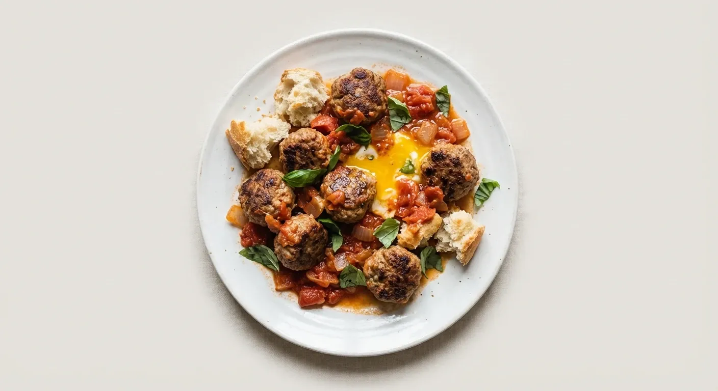 Provençal Veal Meatballs