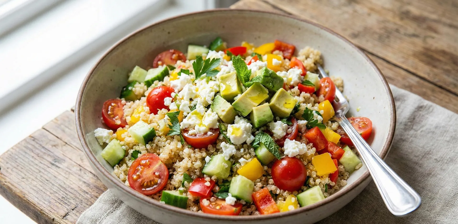 Quinoa Salad with Veggies