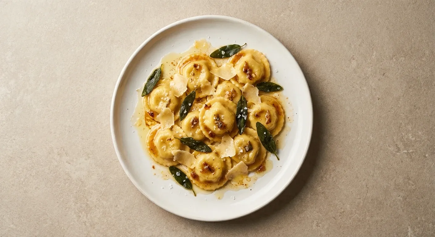 Sage & Browned Butter Ravioli