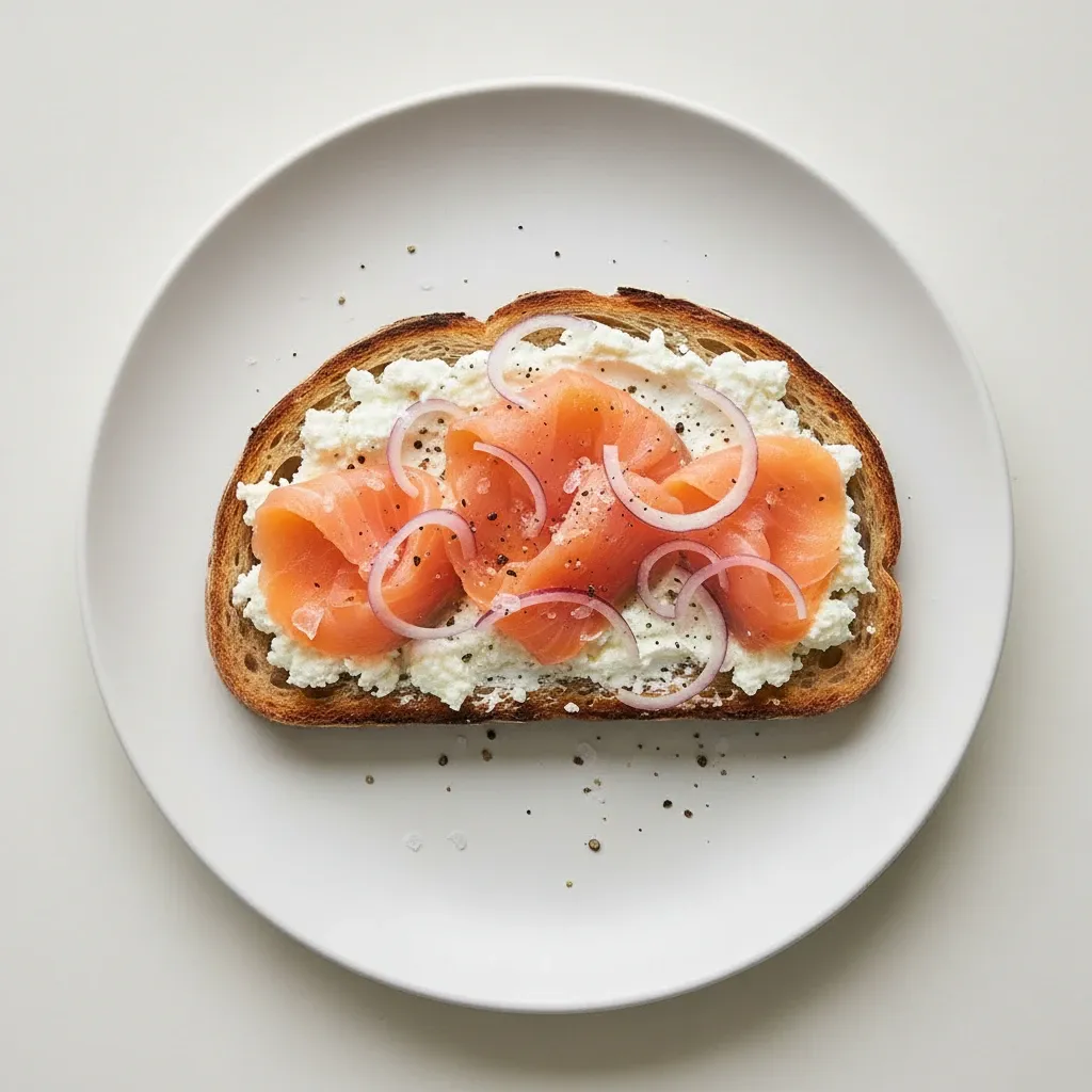 Smoked Salmon Toast