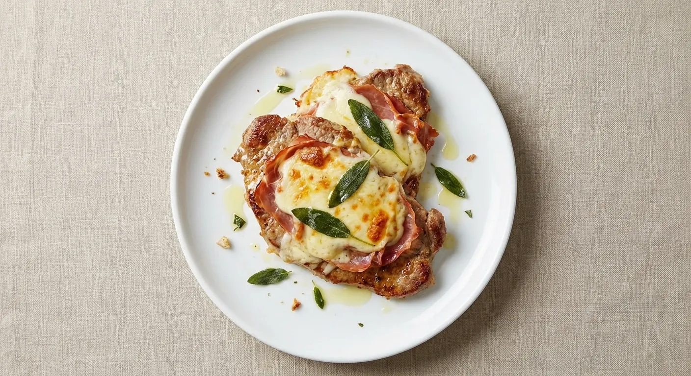 Veal Escalopes with Ham